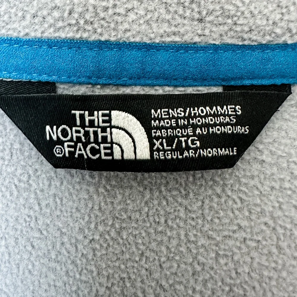 The North Face Men’s Gray/Black Fleece Pullover - Size XLarge